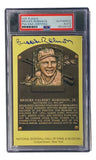 Brooks Robinson Signed 4x6 Baltimore Orioles HOF Plaque Card PSA/DNA 85025725