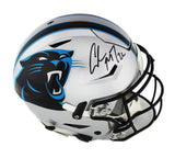 Christian McCaffrey Signed Carolina Panthers Speed Flex Authentic NFL Helmet