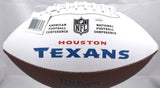 Andre Johnson Autographed Houston Texans Logo Football w/ HOF - JSA W *Black