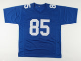 David Tyree Signed New York Giant Jersey (Beckett COA) "Super Bowl Helmet Catch"