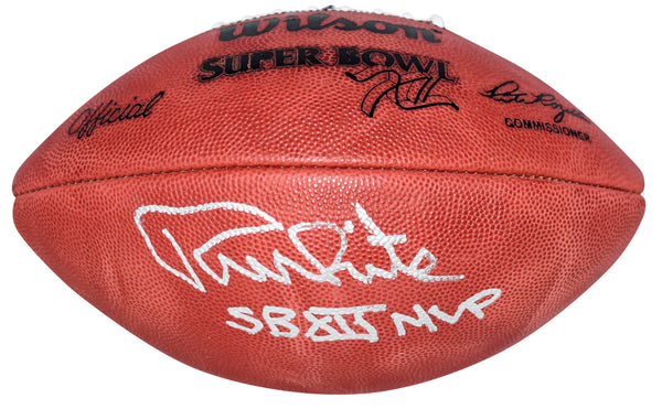 RANDY WHITE SIGNED DALLAS COWBOYS SUPER BOWL 12 WILSON FOOTBALL W/ SB XII MVP