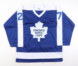 Darryl Sittler Signed Toronto Maple Leafs Jersey Inscribed "HHOF 1989" (JSA COA)