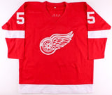 Niklas Kronwall Signed Detroit Red Wings Jersey (JSA COA) 2008 Stanley Cup Champ