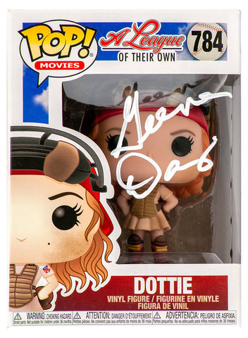 Geena Davis Signed A League Of Their Own Dottie Funko Pop #784 (White) -(SS COA)