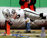 DARREN MCFADDEN AUTOGRAPHED 8X10 PHOTO RAIDERS 1ST NFL TD 9/14/08 DM HOLO 76072