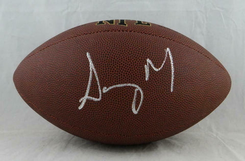 Sony Michel Autographed Wilson Super Grip Football - JSA Witness Auth