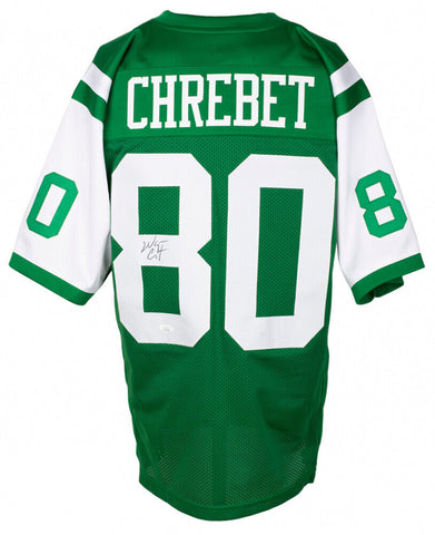 Wayne Chrebet Signed New York Jets Jersey (JSA) Ex Hofstra Wide Receiver