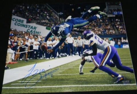 TREVONE BOYKIN AUTOGRAPHED SIGNED SEATTLE SEAHAWKS 16x20 PHOTO COA