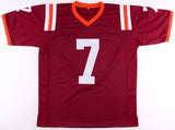 Michael Vick Signed Virginia Tech Hokies Jersey (JSA COA) #1 Overall Pick 2001