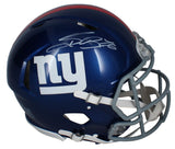 Saquon Barkley Autographed Giants Authentic Speed Helmet Beckett