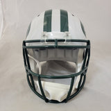 MALACHI CORLEY SIGNED NEW YORK JETS FS THROWBACK SPEED REPLICA HELMET BECKETT QR