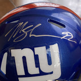 MICHAEL STRAHAN SIGNED AUTOGRAPHED NEW YORK GIANTS MINI HELMET BECKETT