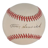 Tommy Henrich New York Yankees Signed Baseball (JSA COA) 5xWorld Series Champion