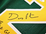 SEATTLE SUPERSONICS GARY PAYTON AUTOGRAPHED GREEN JERSEY "THE GLOVE" JSA 215766