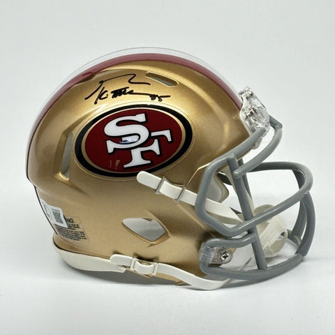 GEORGE KITTLE SIGNED AUTOGRAPHED SAN FRANCISCO 49ERS MINI HELMET BECKETT