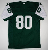 Wayne Chrebet Signed New York Jets Jersey "ROH 2014" (Beckett) Ex-Hofstra W.R.