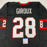 Autographed/Signed Claude Giroux Ottawa Black Hockey Jersey PSA/DNA COA