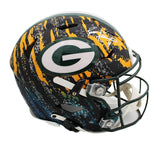 Brett Favre Signed Licensed Green Bay Packers Speed Flex Authentic Custom Helmet