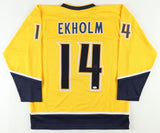 Mattias Ekholm Signed Predators Jersey (JSA COA) Nashville Defenseman 2012-2022