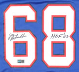 Joe DeLamielleure Signed Buffalo Bills Nike Jersey Inscribed "HOF '03" (TSE)