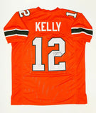 Jim Kelly Autographed Orange College Style Jersey- JSA W Authenticated