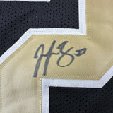 Autographed/Signed Malcolm Jenkins New Orleans Black Jersey Beckett BAS COA