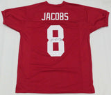 Josh Jacobs Autographed Alabama Crimson Tide Custom Jersey Beckett Witnessed