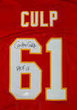 Curley Culp Signed Kansas City Chiefs Jersey Inscribed "HOF 13" (JSA COA)