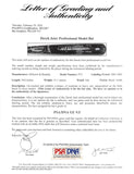 Yankees Derek Jeter Signed 2002-03 Game Used LS Bat GU Graded 9.5 PSA & BAS LOA