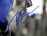 DOUG BALDWIN AUTOGRAPHED 16X20 PHOTO SEATTLE SEAHAWKS IN BLUE MCS HOLO 104873