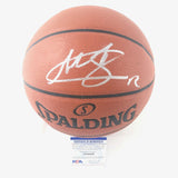 Andrew Bogut signed Spalding Basketball PSA/DNA Warriors Autographed