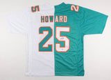 Xavien Howard Signed Miami Dolphins Split Home / Away Jersey (PSA COA)