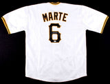 Starling Marte Signed Pirates Jersey (JSA) 2xGold Glove Award (2015, 2016)