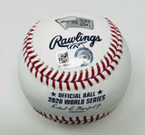 WALKER BUEHLER Autographed L.A. Dodgers 2020 World Series Baseball FANATICS