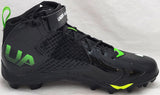 Russell Wilson Autographed Under Armor Cleats Seahawks Size 12.5 RW Holo 42145