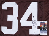 Reuben Droughns Signed Cleveland Browns Jersey (JSA COA) Running Back 2005-2006