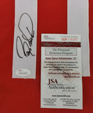 Barry Larkin Signed Cincinnati Reds Red Jersey (JSA COA) 12xAll Star Shortstop