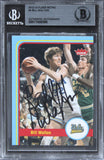 UCLA Bill Walton Authentic Signed 2012 Fleer Retro #6 Card BAS Slabbed