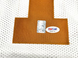 TEXAS LONGHORNS VINCE YOUNG AUTOGRAPHED WHITE & ORANGE JERSEY PSA/DNA 229529