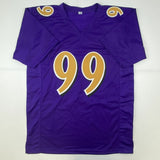 Autographed/Signed ODAFE OWEH Baltimore Color Rush Football Jersey JSA COA Auto