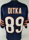 Mike Ditka Signed Chicago Bears Jersey (Beckett COA) Da Coach & Hall of Fame T.E