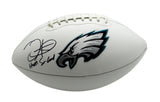 Jalen Hurts Autographed White Philadelphia Eagles Logo Football Inscribed Hurts So Good