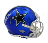 Deion Sanders Signed Dallas Cowboys Speed Flash NFL Mini Helmet