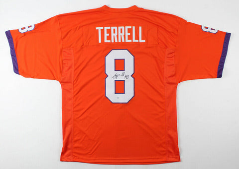 A. J. Terrell Signed Clemson Tigers Jersey (Beckett COA) Falcons 2020 1st Rd Pck