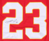 Sean Monahan Signed Calgary Flames Adidas Jersey (JSA COA) 2013 Top 6 Draft Pick