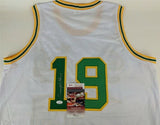 Lenny Wilkens Signed Seattle Supersonics Jersey (JSA COA) 9xNBA All Star / H.O.F