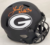 HERSCHEL WALKER AUTOGRAPHED GEORGIA ECLIPSE FULL SIZE HELMET BECKETT 185883