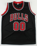 Robert Parish Signed Chicago Bulls Jersey Inscribed "HOF03" (TriStar Holo)