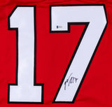 Nate Thompson Signed Senators Jersey (Beckett COA) Playing career 2005-present