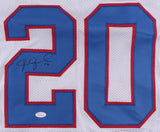 Janoris Jenkins Signed New York Giants White Jersey (JSA COA) 2016 Pro Bowl D.B.